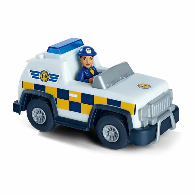 Brandweerman Sam Politie 4x4 Jeep met Speelfiguur Beperkt Aanbod