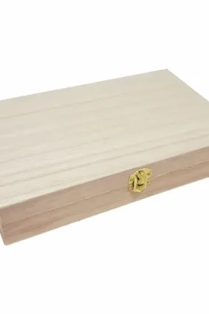 Weekendaanbieding Penselenkist Paulownia Hout