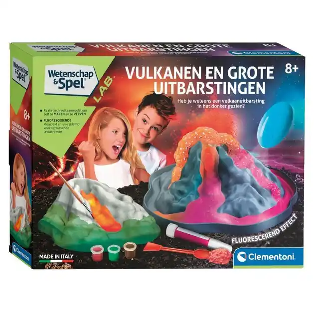 Populair Clementoni Wetenschap & Spel - Glow in the Dark Vulkaan