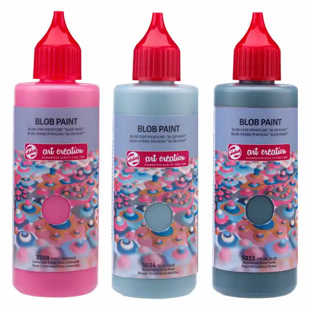 Goedkoop Talens Art Creation Blobverf Roze, 3dlg.