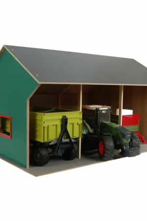 Kids Globe Landbouwloods voor 3 Voertuigen, 1:16 Exclusieve Aanbieding