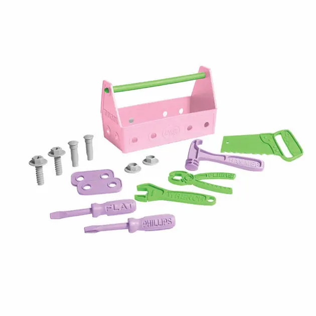 Superprijs Green Toys Gereedschapskist Roze