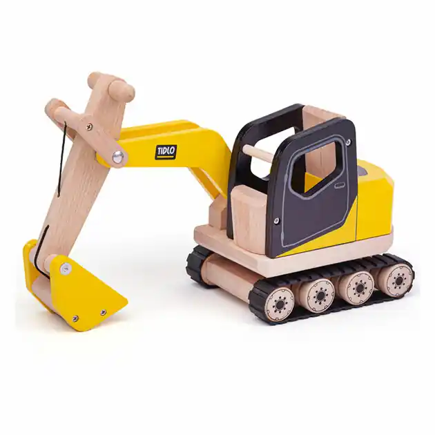 Betaalbaar Tidlo Houten Graafmachine
