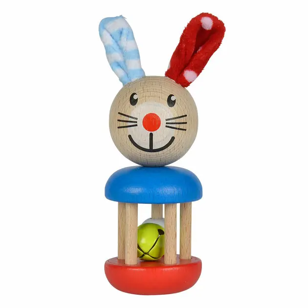 Aanbieding Eichhorn Baby Houten Ratel Konijn