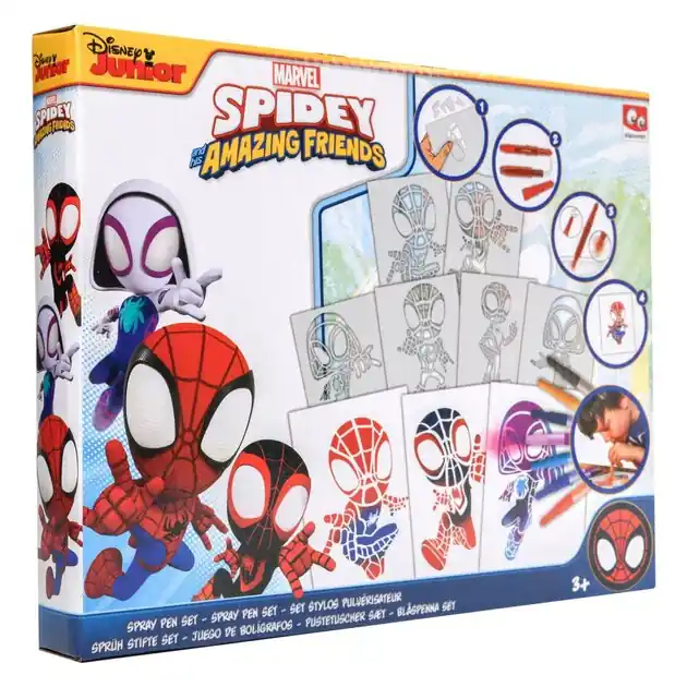 Betaalbaar Spidey Blaaspennen Set