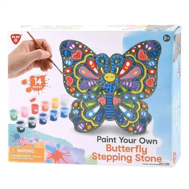 Playgo Verf je eigen Cementen Vlinder - 14dlg. Bestseller
