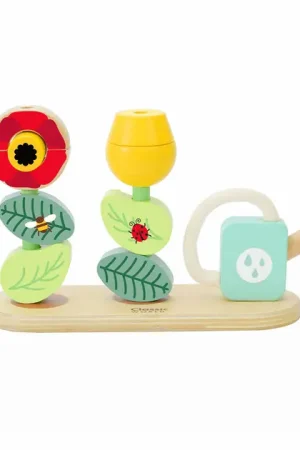 Bestel Nu Classic World Houten Stapel Puzzel Bloementuin, 11dlg.