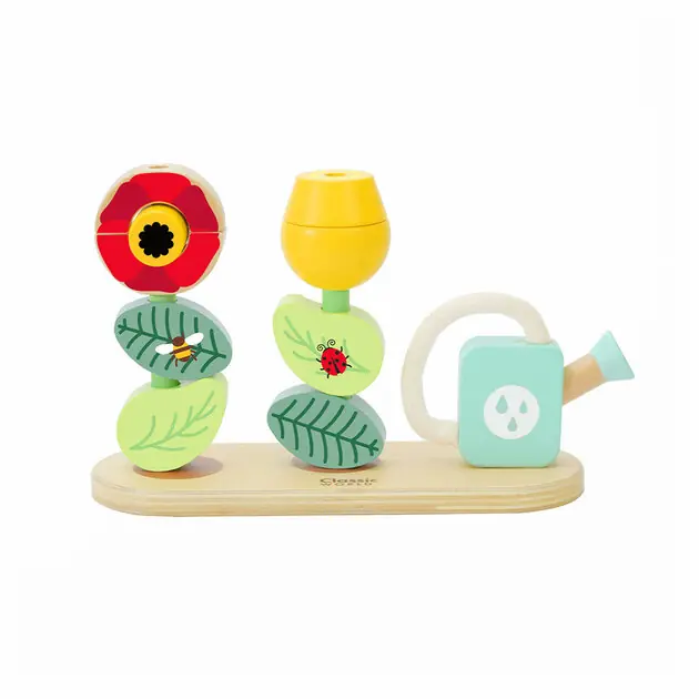 Bestel Nu Classic World Houten Stapel Puzzel Bloementuin, 11dlg.