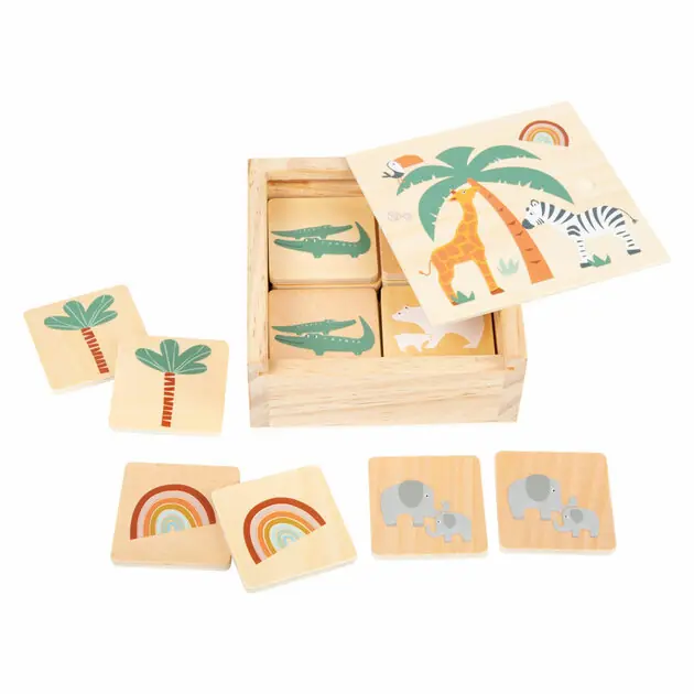 Koop Vandaag Small Foot - Houten Memo Safari