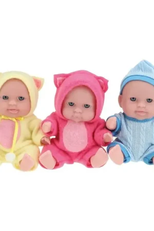 Betaalbaar Baby Beau Babypopje met Slaapmuts