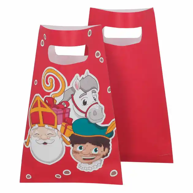 Favoriet Uitdeelzakjes Sinterklaas, 10st.