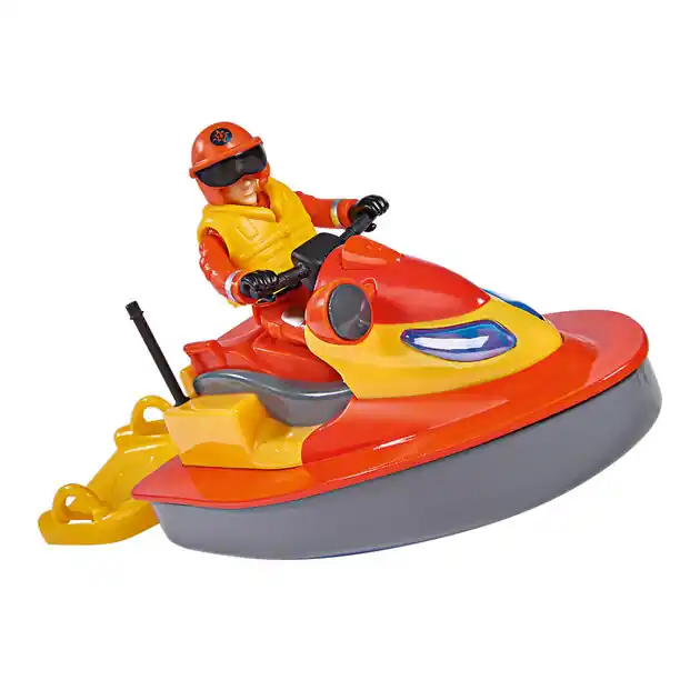 Alleen Vandaag Brandweerman Sam Juno Jetski met Figuur