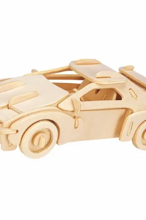 Beperkt Aanbod Gepetto's Workshop Houten Bouwpakket 3D - Raceauto