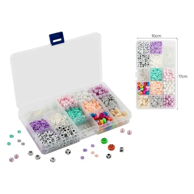 Kralensets Beads in Box, 12 setjes beads Op = Op