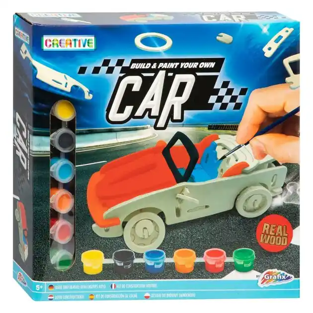 Houten Bouw- en Schilderpakket - Auto Shop Nu