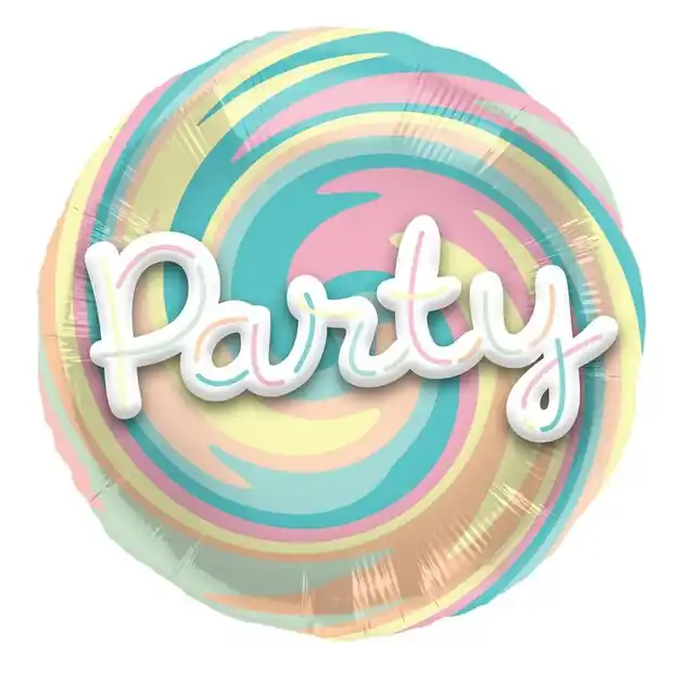 Express Levering 3D Folieballon 'Party' 56cm