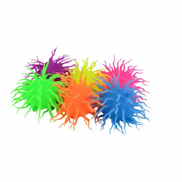 Snelle Levering Spike Fluffy Bal met Licht, Ø 12cm