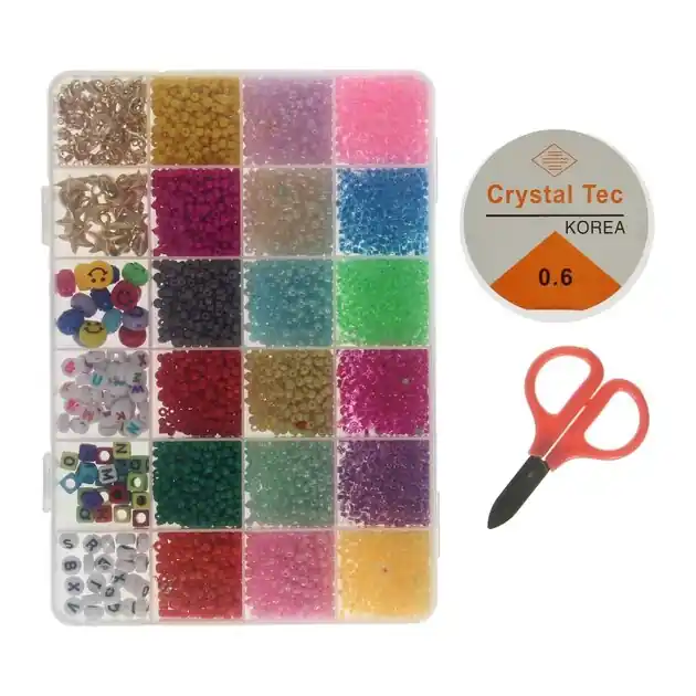 Koopje Luxe Glaskralen Set, 300gr.