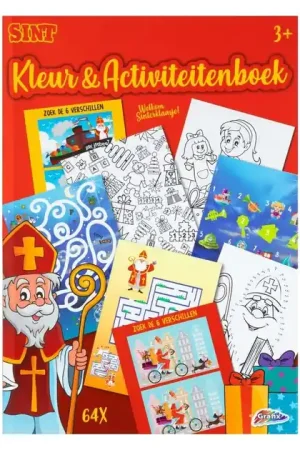 Sinterklaas Kleur- en Activiteitenboek A4 Must-Have