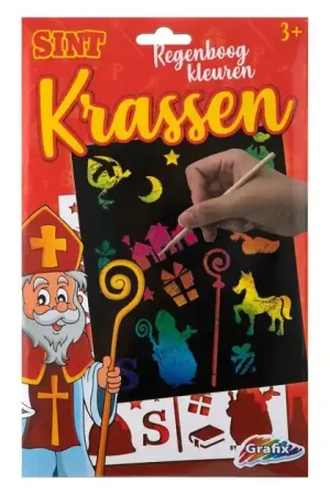 Dagaanbieding Sinterklaas Krassen Regenboog Kleuren