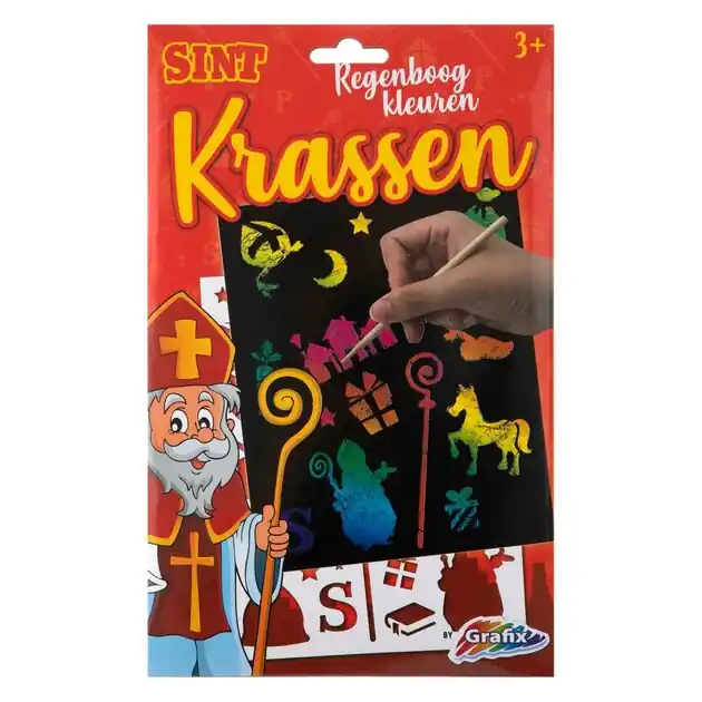Dagaanbieding Sinterklaas Krassen Regenboog Kleuren
