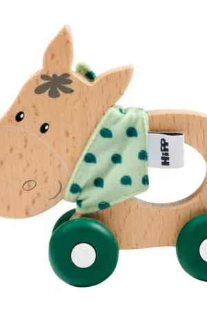 Eichhorn Baby HIPP Houten Duwfiguur Ezel Aanbieding