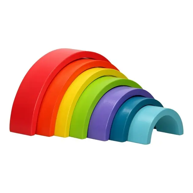 Goedkoop Joueco Houten Regenboog