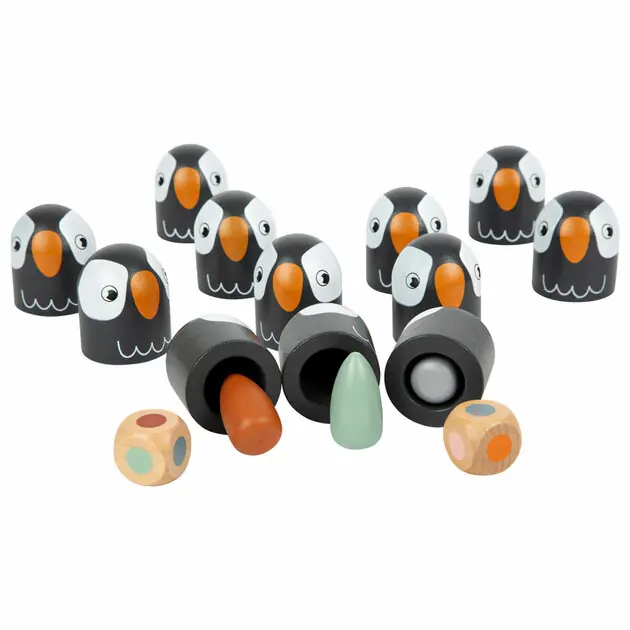 Small Foot - Houten Memospel Pinguin, 26dlg. Uitverkoop