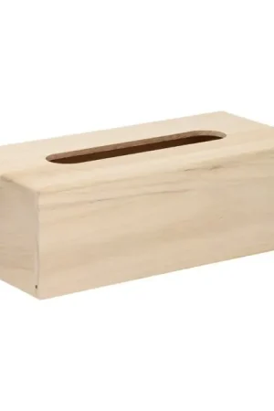 Weekendaanbieding Versier je eigen Houten Tissuebox