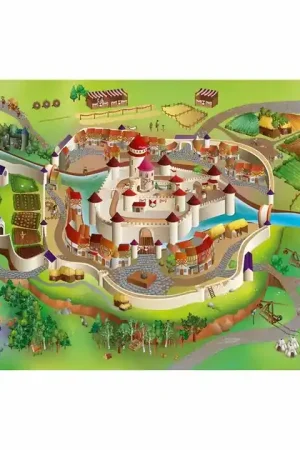 Laatste Kans Speelkleed Kasteel Middeleeuwen, 100x150cm