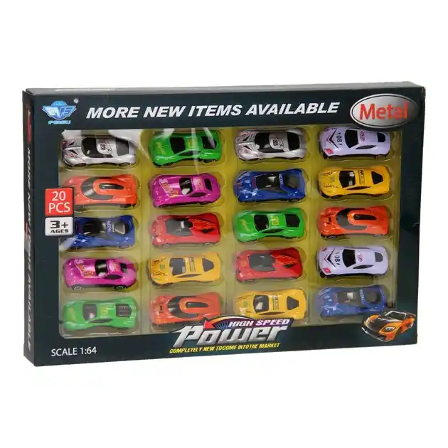Exclusieve Aanbieding Luxe Autoset - 20st 1:64