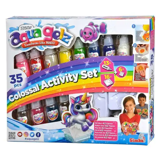Koop Vandaag Aqua Gelz Colossal Activiteiten Set, 35dlg.