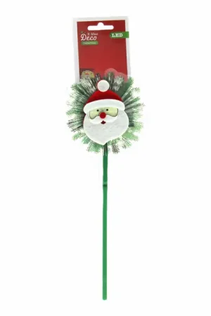 Flitsaanbieding Kerststeker met Kerstfiguur LED