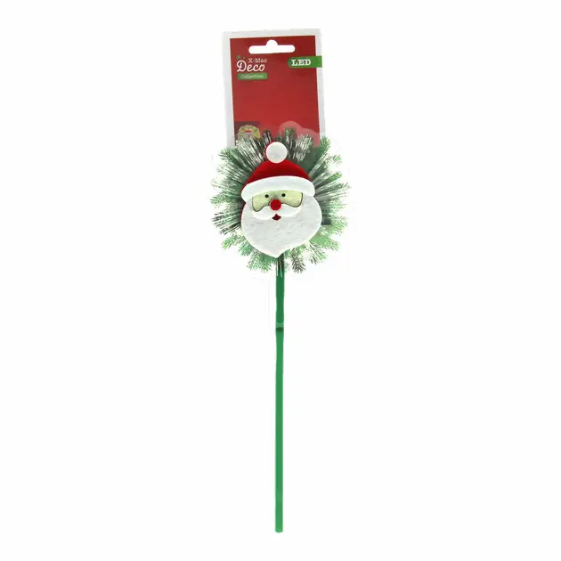 Flitsaanbieding Kerststeker met Kerstfiguur LED