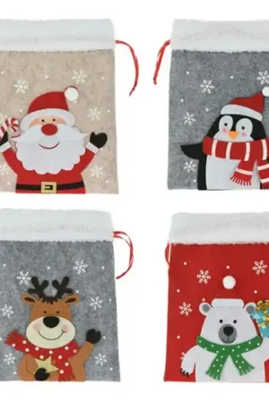 Vilten Zakje Kerstfiguur Betaalbaar