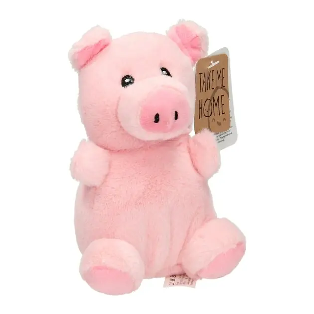 Take Me Home Boerderijdieren Knuffel - Varken Flitsaanbieding