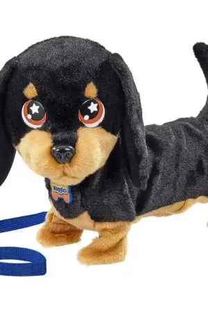 Animagic Waggles Hond Interactieve Knuffel Op = Op