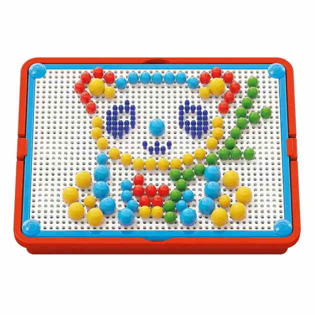 Quercetti Insteek Mozaïek, 150 pins Speciale Aanbieding