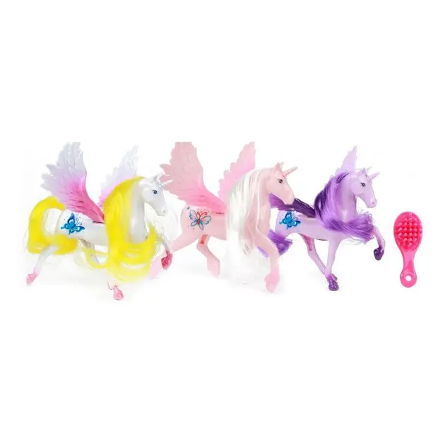 Dream Horse Eenhoorn Speelfiguur Pegasus met Borstel Beperkte Voorraad