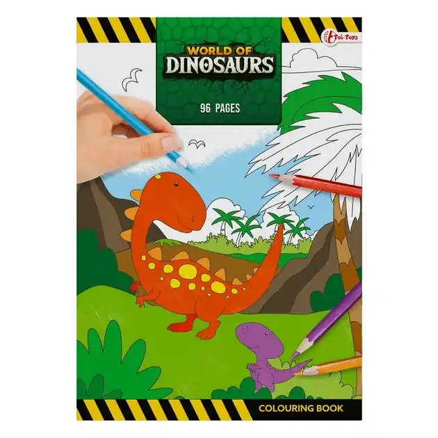 World of Dinosaurs Super Kleurboek Finale Uitverkoop