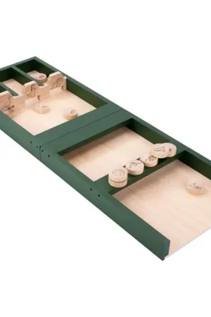 Houten Kinder Sjoelbak Dino, 80cm Laatste Versie