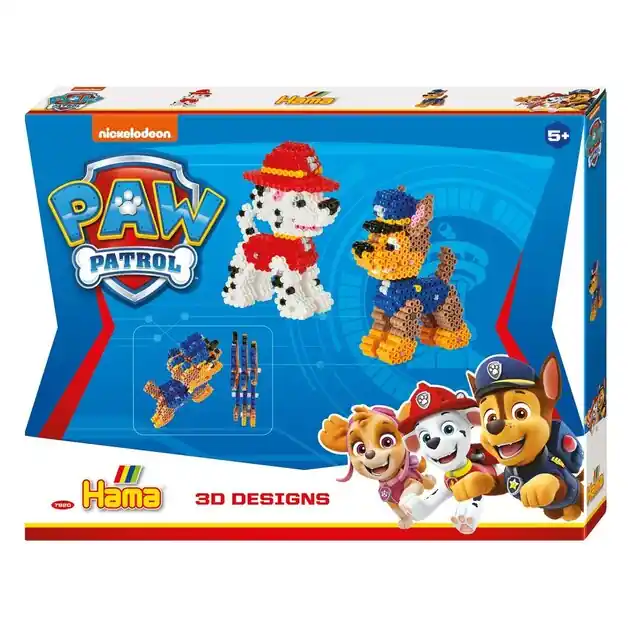 Hama Midi Strijkkralenset - Paw Patrol 3D, 4000st. Uitverkoop