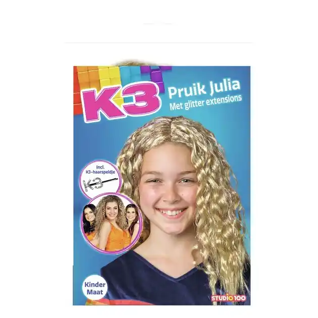 Hete Deal K3 Pruik - Julia