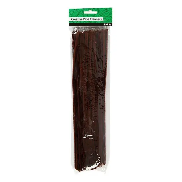 Chenille Bruin 30cm, 50st. Finale Uitverkoop