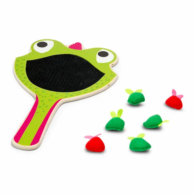 Rechtstreeks Van De Fabrikant BS Toys Gekko Racket - Vang- en Werpspel