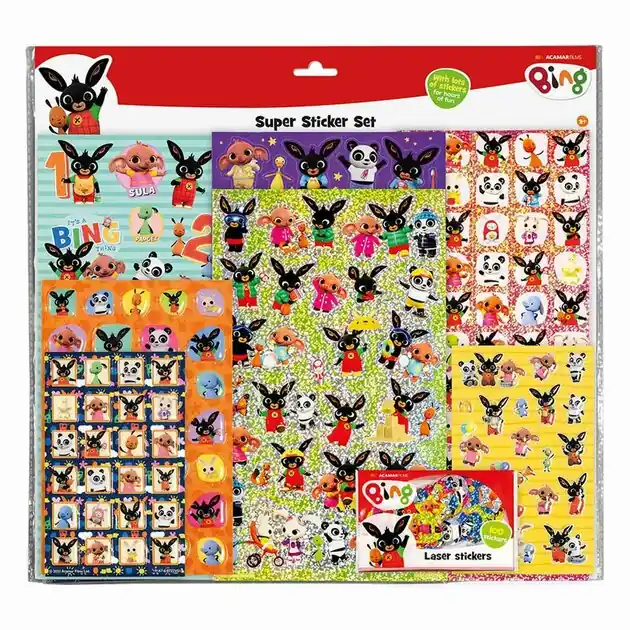 Super Stickerset - Bing Laatste Versie
