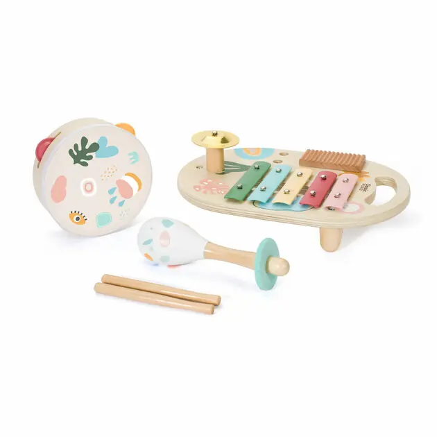 Lage Prijs Classic World Houten Muziekinstrumenten Set Iris