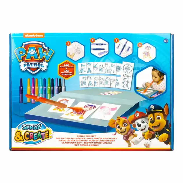 PAW Patrol Blaaspennen Set Deluxe Beperkte Voorraad