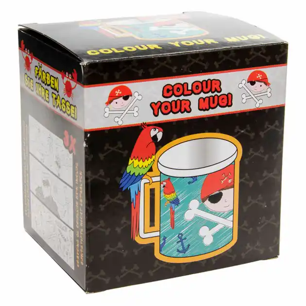 Speciale Aanbieding Kleur je eigen Beker Piraat