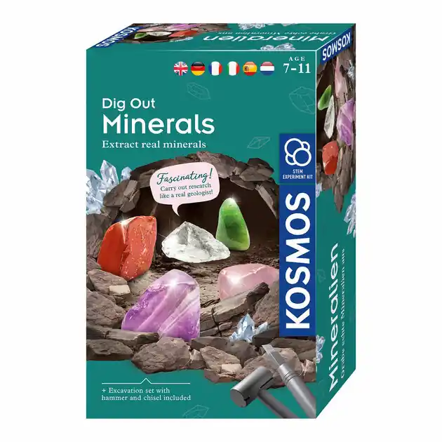 Kosmos Mineralen Uitgraven Alleen Vandaag